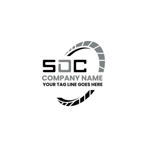 Sdc Letter Logo Vector Design Sdc Simple And Modern Logo Sdc