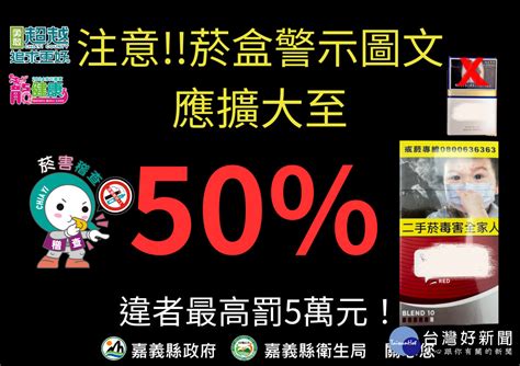 菸害防制新法上路 菸盒警示圖文少於50將開罰 理財周刊