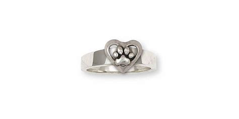 Dog Paw Jewelry Dog Paw Ring Jewelry Sterling Silver Handmade - Etsy