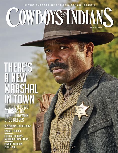 David Oyelowo, January 2024 - Cowboys and Indians Magazine