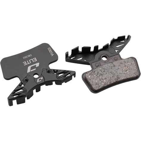 Jagwire Elite Cooling Disc Brake Pad Semi Metallic Aluminum Backed