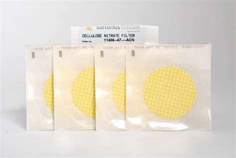 Filter Cellulose Nitrate Sartorius Um Mm Dia Pack