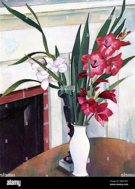 Charles Sheeler Gladioli 1927 Stock Photo Alamy