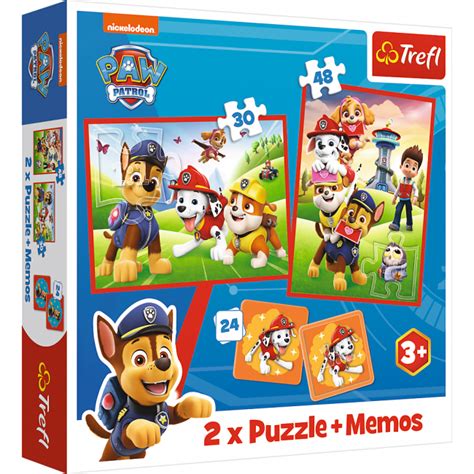 Bakıda Puzzle 2in1 memos PAW Patrol team in action Viacom