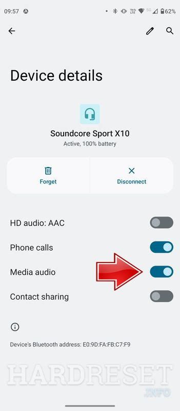 Enable Disable Media Audio ANKER SoundCore Sport X10 How To