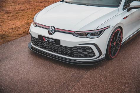 Buy Vw Golf Mk8 Gti Maxton Design Front Splitter V5 2021 Ausbody Works