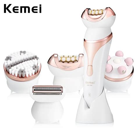 Kemei In Lady Rechargeable Shaver Electric Epilator Shaving Machine