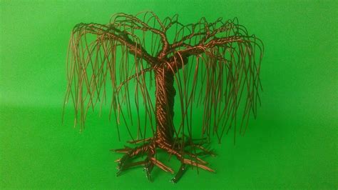 How To Make A Wire Tree With Copper Wire By Chef Pawankumar Youtube