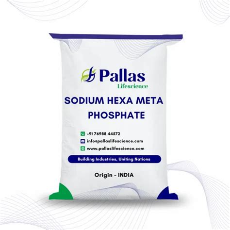 Sodium Hexa Meta Phosphate At Rs Kg Sodium Polymetaphosphate In