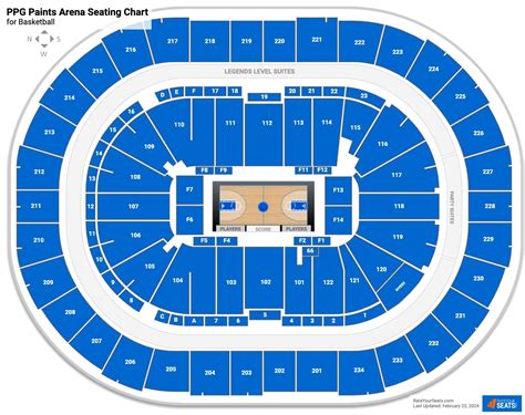 PPG Paints Arena Seating Charts RateYourSeats