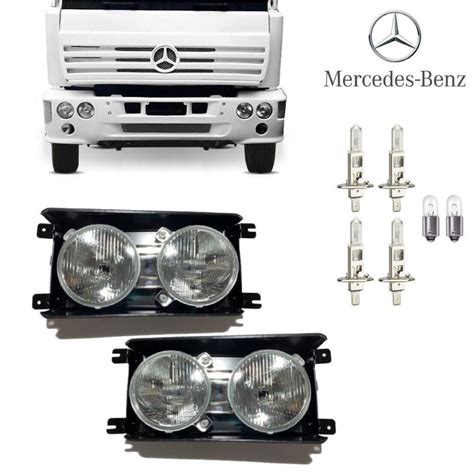 Farol Principal Mercedes Benz Original Fortluz Unid Submarino