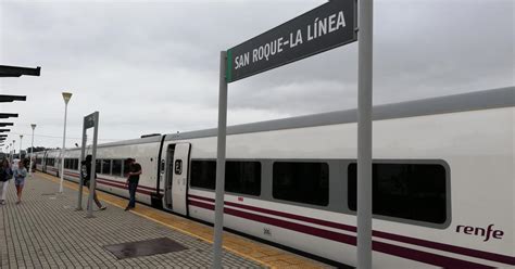 El Tren Entre Madrid Y Algeciras Para Casi Una Hora En San Roque Por