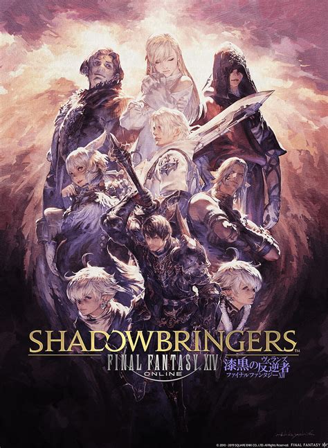 HQ Final Fantasy Shadowbringers Key Art Ffxiv Final Fantasy Xiv