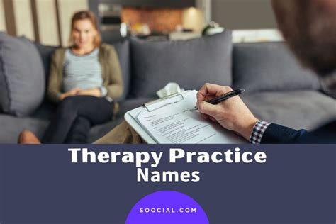 561 Therapy Practice Names That Help Potential Clients Relate Soocial