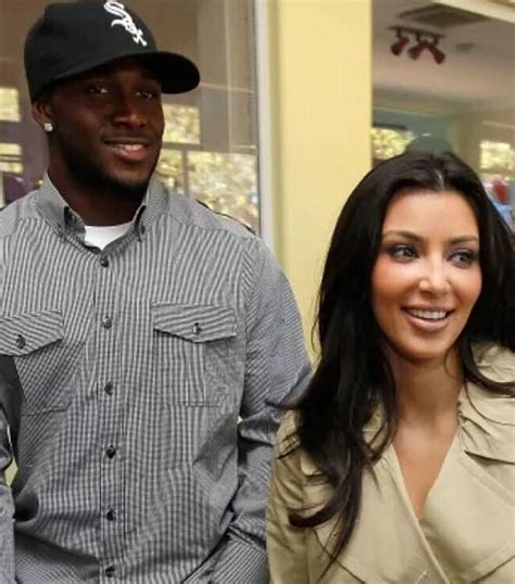 Reggie Bush Kim Kardashian Beach