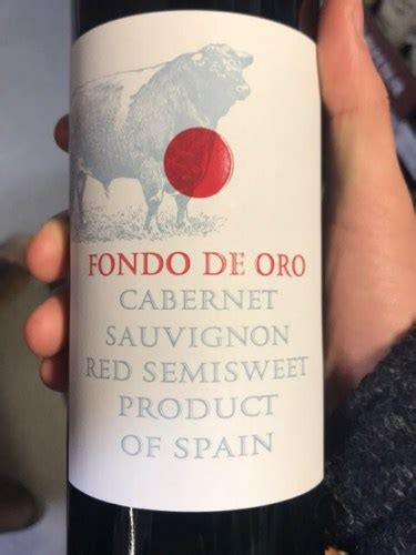 Fondo De Oro Cabernet Sauvignon Semi Sweet Vivino Us