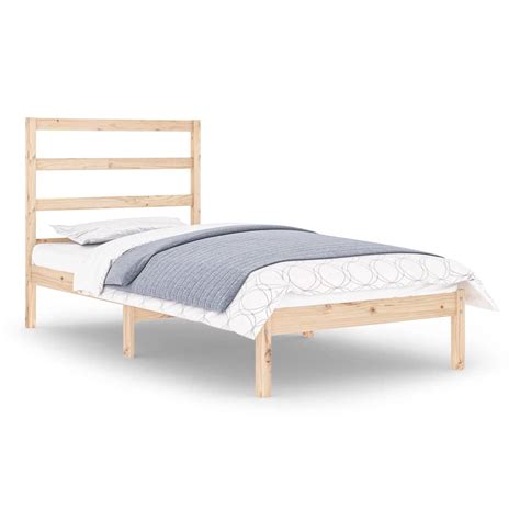 Estrutura De Cama Solteiro X Cm Madeira Maci A Boutikxl Loja Online