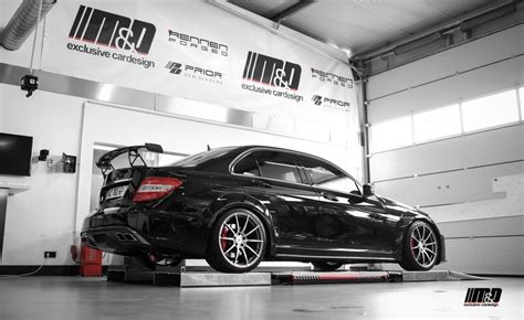 Mercedes C Class W Tuning Pd Black Edition Wide Body Aerodynamic