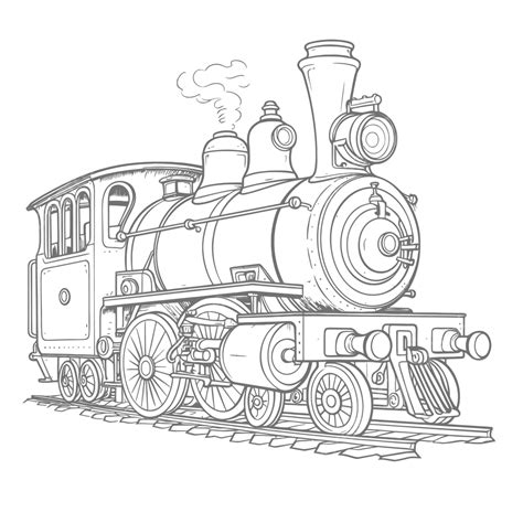 Train Outline PNG, Vector, PSD, and Clipart With Transparent Background ...