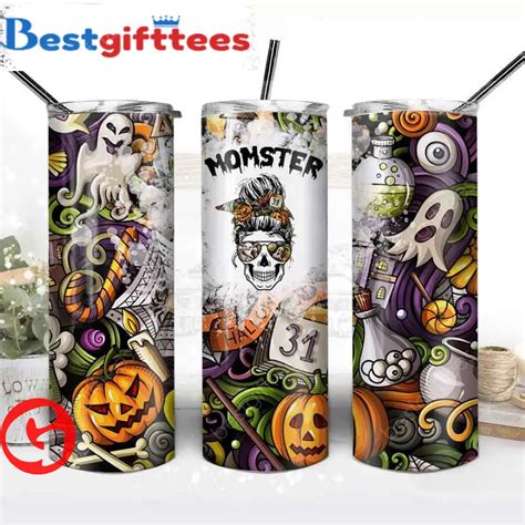 Tumbler Cup Halloween Pumpkin Tumbler Skinny Tumbler Halloween Meteew