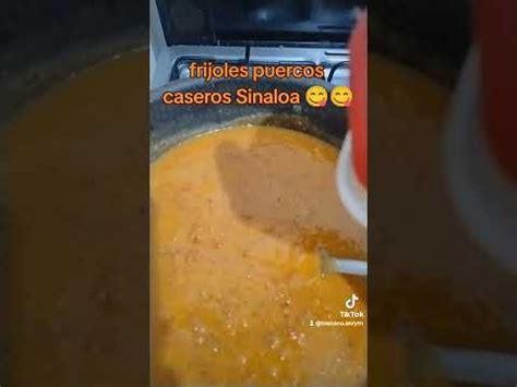 Frijoles Puercos Caseros Sinaloenses Youtube