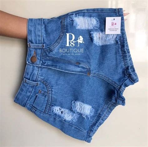 Pin De Gabriele Tavares Em Roupas Roupas Shorts Jeans Feminino