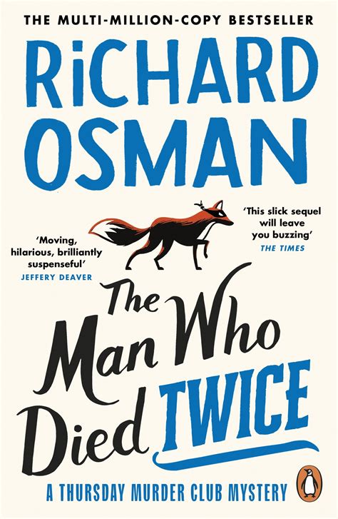 The Man Who Died Twice By Richard Osman Penguin Books Australia