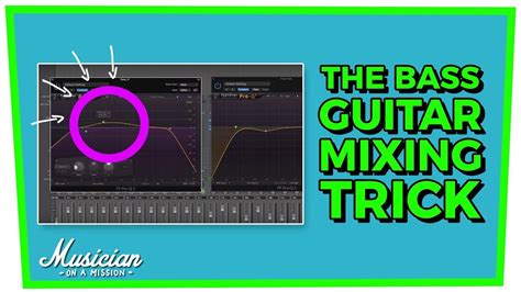 The Bass Guitar Mixing Trick For Clean Low End Pocket EQ