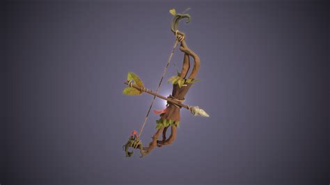 ArtStation - Stylized Wood Bow & Arrow | Bow arrows, Stylized, Bows