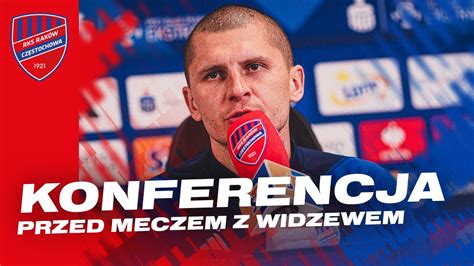 Konferencja prasowa przed meczem z Widzewem Łódź YouTube