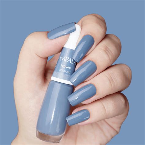 Esmalte Impala Cremoso A Cor Da Sua Moda Laguna Ml Usina Das Unhas