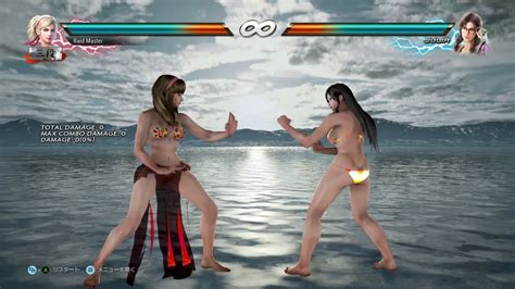 【鉄拳7】【doa】こころ And ヒトミ スペシャルビキニでarcadeプレイ Tekken7 Kokoro And Hitomi Wear