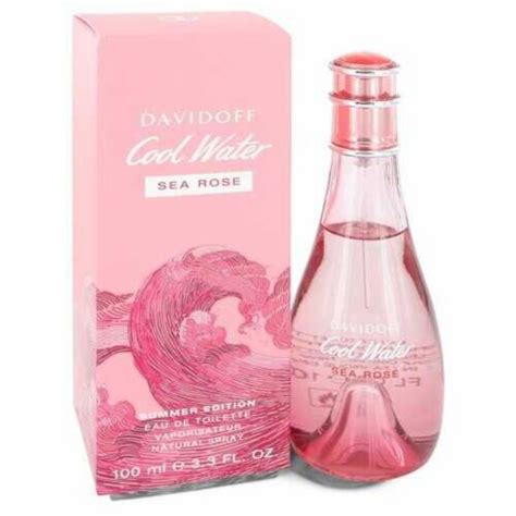 Cool Water Sea Rose By Davidoff Eau De Toilette Spray 2019 Summer