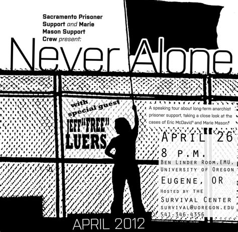 Never Alone Tour | Civil Liberties Defense Center