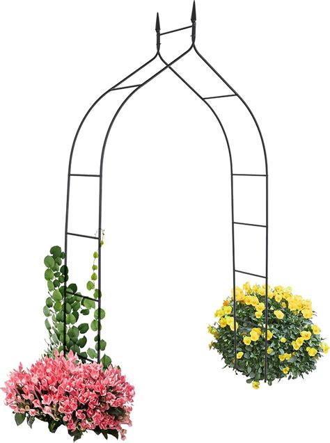 Goplus Arche De Jardin Pour Plantes Grimpantes D Coration Arche