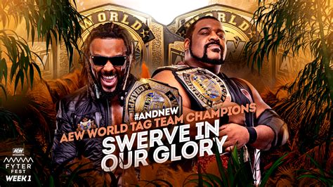 Aew Fyter Fest 2022 Swerve Strickland And Keith Lee New Aew World