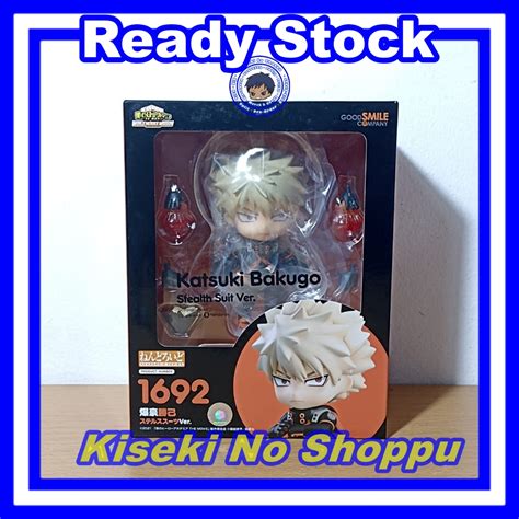 Jual Nendoroid Katsuki Bakugo Stealth Suit Ver Bnha Shopee