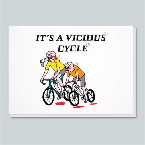 Cycling Card Bicycle Card Bike Cyclist Funny Birthday Etsy