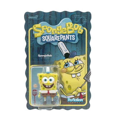 Super7 Spongebob Reaction Figure W1 Spongebob Urban Attitude