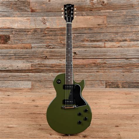 Gibson Les Paul Special Olive Drab 2021 Chicago Music Exchange