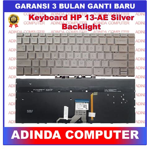 Jual Keyboard Hp Spectre X Ae Bf W Tpn W Silver