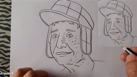 C Mo Dibujar Al Chavo Del How To Draw Chavo Del Youtube