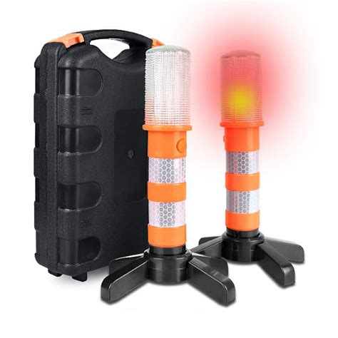 Buy Acelane Led Road Flares Emergency Strobe Light Safety Roadside