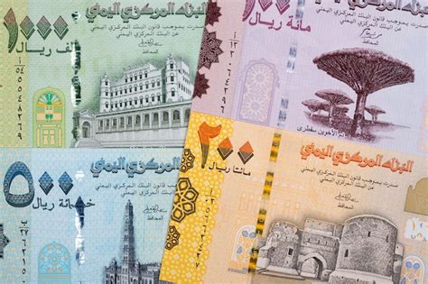 Premium Photo | Yemeni rial banknotes