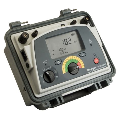 Megger Dlro Hd Low Resistance Ohmmeter