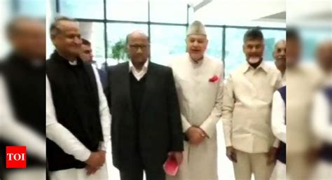 Opposition Leaders Meet To Forge United Front To Fight Bjp In 2019 Ls