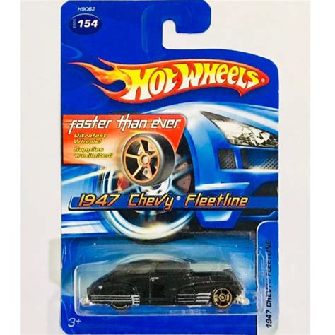 HOT WHEELS 風火輪 年雪佛蘭 FLEETLINE 黑色 蝦皮購物