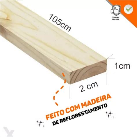 Fardo Ripas Madeira Pinus X X Cm Sarrafo Barra Perfil Venda Em