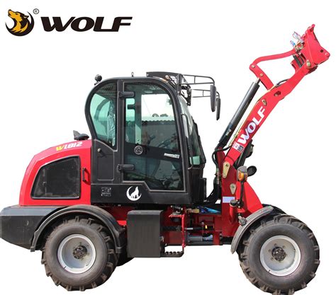 Wl Mini Wheel Loader Front Charger Kg Wolf Loader For Farm