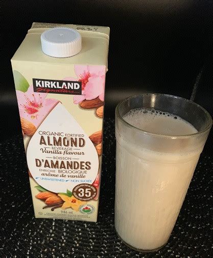 Costco Kirkland Organic Signature Vanilla Almond Milk Review